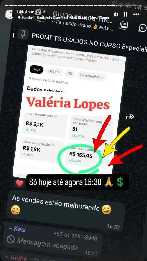 Resultado compartilhado por aluno 7