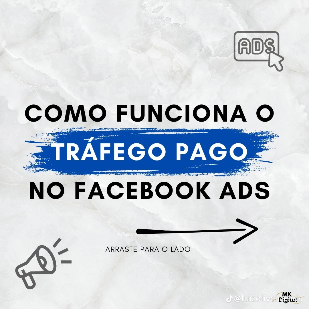 Aula sobre como funciona o tráfego pago no Facebook Ads